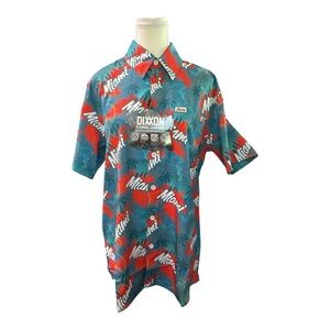 Dixxon “The Vice” Miami Button-Up Shirt – Size Small – NWT